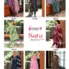 Mystic 9 Sara Vol 8 Rayon Capsule Foil Print Wholesale Readymade Salwar Suit Catalog